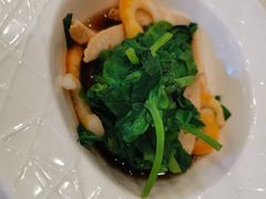 捞汁鲜虾豌豆尖-功德林素菜饭庄(前门店)