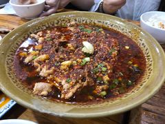 水煮肉片-雨田饭店