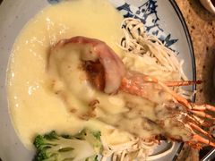 龙虾伊面-松山湖凯悦酒店·Café自助餐厅·周末火舞秀表演