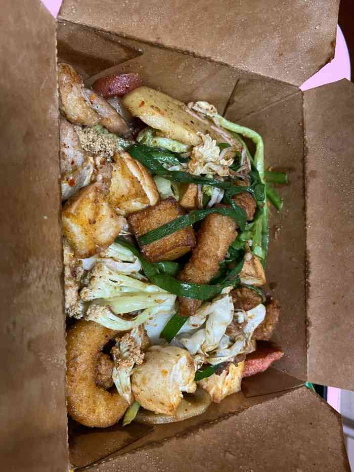 木梨小摊炸串拌饼(珠海前山店)-"忘了送烤饼店家好心说下次给双份