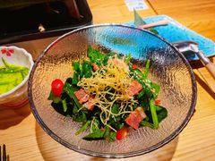 获奖的菠菜培根沙拉-有喜屋·日料·居酒屋(旭辉广场店)