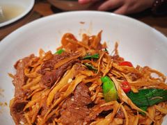 糯米笋炒牛肉-农耕记·湖南土菜(halo广场店)