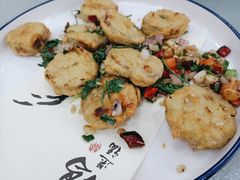 炸藕夹-魏四小鱼锅贴王