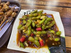 凉拌毛豆-阿卜杜新疆烤羊肉(武汉总店)