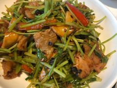 炒肉片-柒园·三十年创意杭帮菜(龙湖滨江天街店)