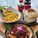 粉粉嫩嫩的海边泰菜餐厅，少女心满满的仙境