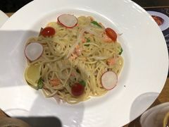 奶油香草烟熏三文鱼意面-塔可墨西哥餐厅(新城市广场店)