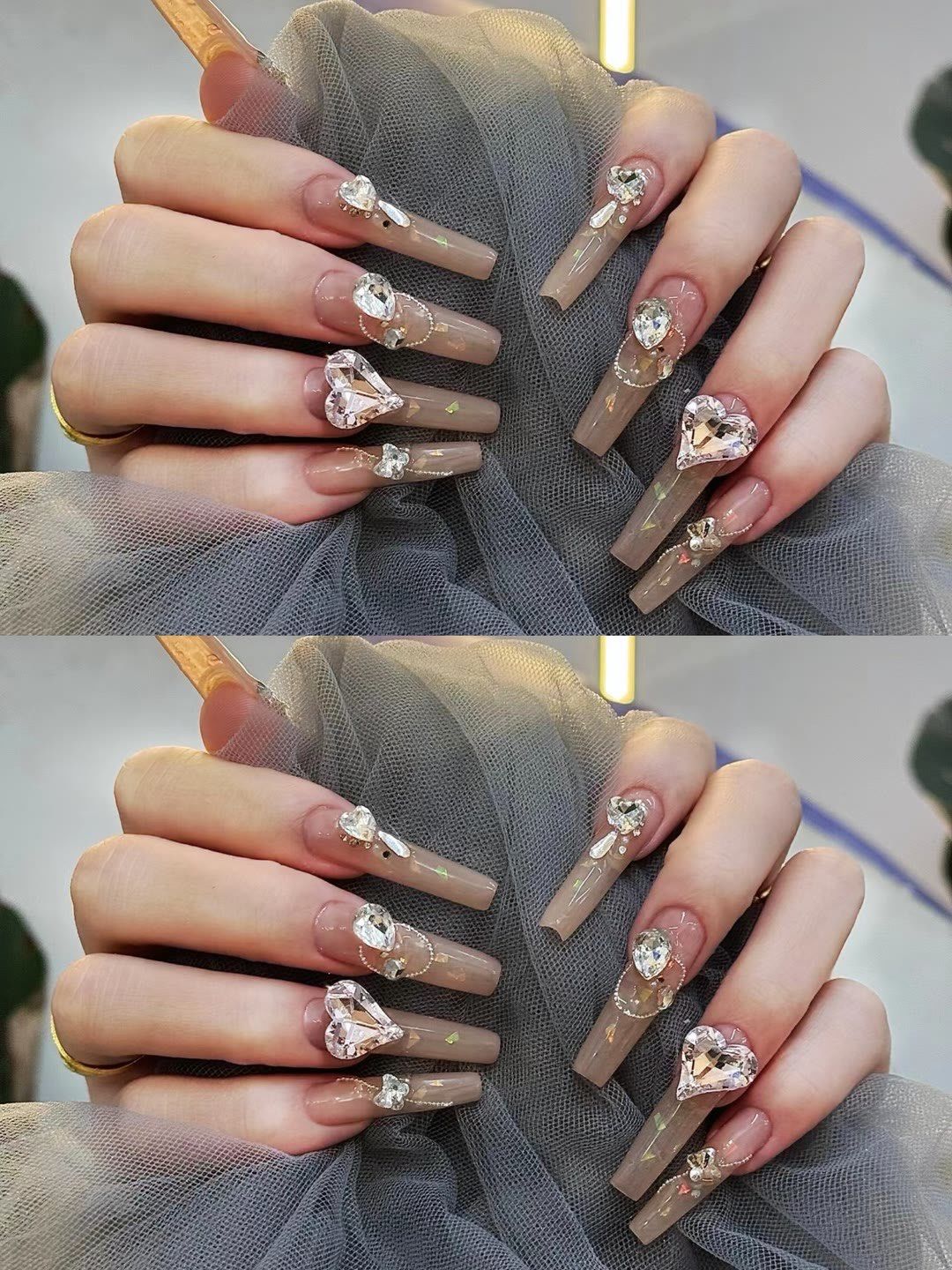 璀璨金边美甲来袭!