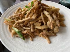 咸蛋黄焗云南松茸-西安凯悦酒店·湖畔中餐厅