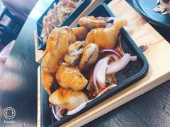 铁板淋汁脆茄夹-柒园·三十年创意杭帮菜(龙湖滨江天街店)