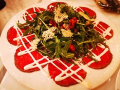 威尼斯风味生牛肉薄片配芝麻菜-IL TEATRO 精品意大利餐厅