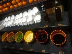 自助调料区-尚品小土屋涮毛肚(李沧万达店)