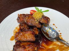 香炸镇江嫩仔排-镇江苏宁万豪酒店-苏筵中餐厅