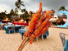 -亚龙湾希尔顿自助餐厅·海鲜·烧烤·沙滩BBQ·现场乐队