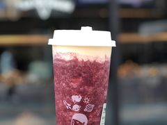 芝芝蓝莓双拼-喜茶(北京五棵松华熙店)