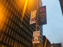 -66号公路起点牌