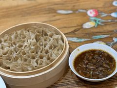 莜面栲栳栳-一盏明灯全素斋(殊像寺店)