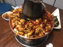 -超越炭火牛蛙火锅鸡(河东店)