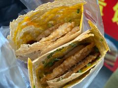 -正宗杂粮煎饼香软鸡蛋饼