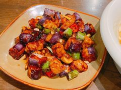 杭椒茄子爆牛肉粒-新旺茶餐厅(嘉里城店)
