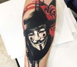 -匿名者纹身学院派·刺青