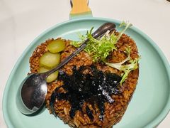 黑牛牛肉炒饭-红沃鳗鱼黑牛烤肉店(不老街店)