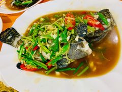 -班赞海鲜市场胖阿姨加工点