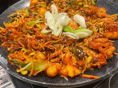 铁板五花肉八爪鱼-几之上韩国小食