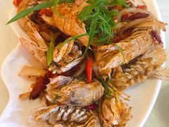 椒盐皮皮虾-覃记海鲜美食餐厅