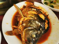 -北京龙庆四季香农家饭庄·灶台鱼·碳烤虹鳟鱼(龙庆峡店)
