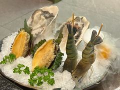 精致海鲜拼盘-得意咚瓜·顺德鱼生·冬瓜火锅(深圳首店)