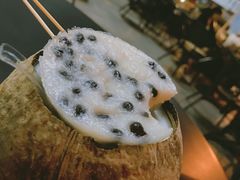 -椰爺爺·椰子冻砵仔糕