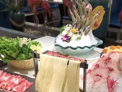 -靓海海鲜火锅(水上湖边观景店)