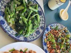 蒜蓉炒油麦菜-生态苑农庄(十里画廊遇龙河店)