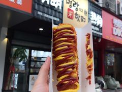 一半芝士一半热狗-蜜笑芝士热狗