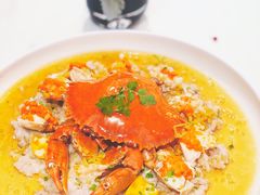 膏蟹蒸黑毛猪肉饼-皇朝尊会(龙之梦大酒店)