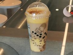 厚烧蛋糕波波奶茶-喜茶(上海五角场万达店)