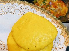 烙玉米饼-老刘生态大鱼坊铁锅炖鱼(赛马场店)