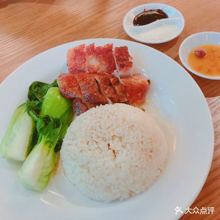 阿菊烧腊(绿地店)烧鹅双拼饭图片 - 第2张