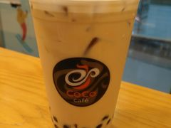 珍珠拿铁咖啡-CoCo都可(漫乐城店)