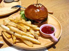 芝心手打牛肉套餐-龙治汉堡(中华城店)