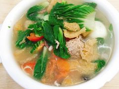 三鲜皮肚煮面-刘长兴(逸仙桥店)