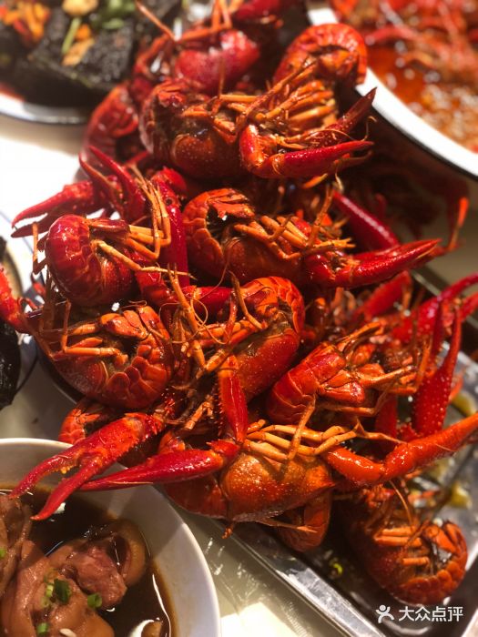 老长沙龙虾馆超级大油爆虾图片