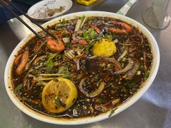 凉拌虾-玛扎烧烤私房菜
