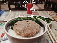 冬菇马蹄肉饼饭-仁信双皮奶(庙前直街店)