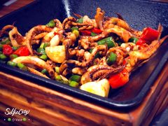 香蒜爆鱿鱼-九转小磨(凯德店)