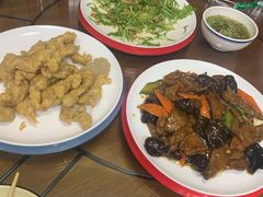 溜肝尖-锅贴王海鲜小馆