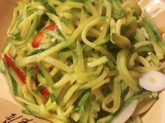清炒农家菜园南瓜丝-深山老屋(国顺东路店)