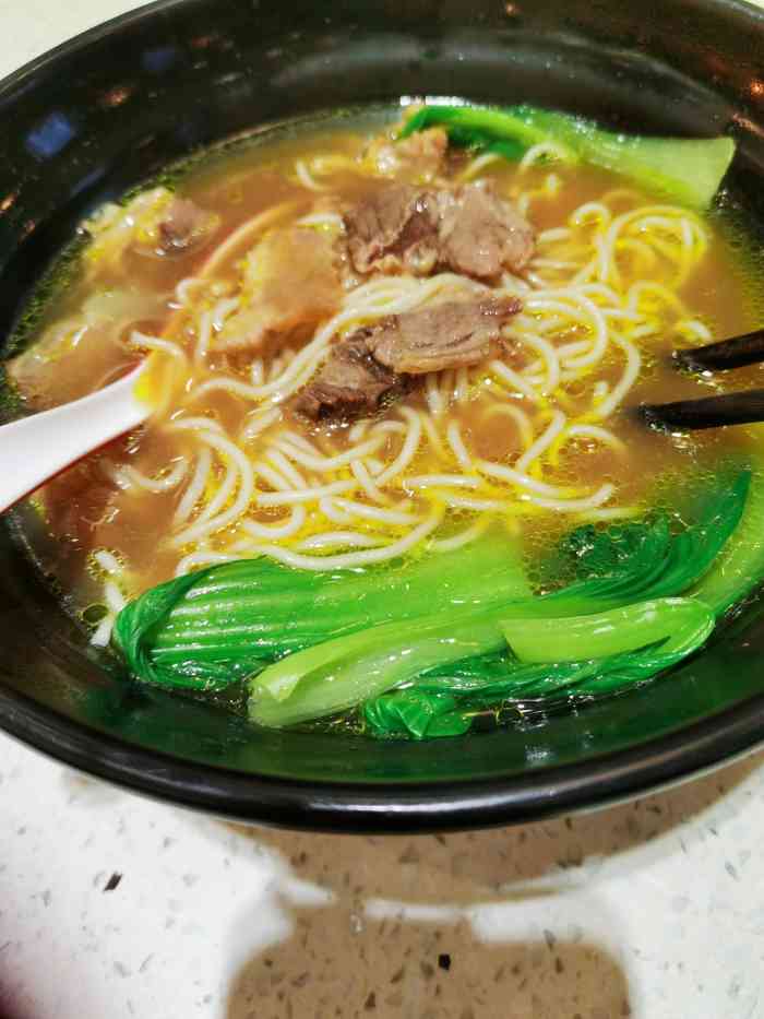 牛吃草牛肉面(湖墅店)-"上班路过几次,正好饭点就去尝尝,店里可选.