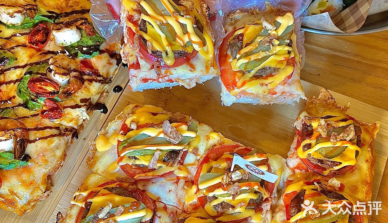 在天津‼️这家底特律披萨让人疯狂上头